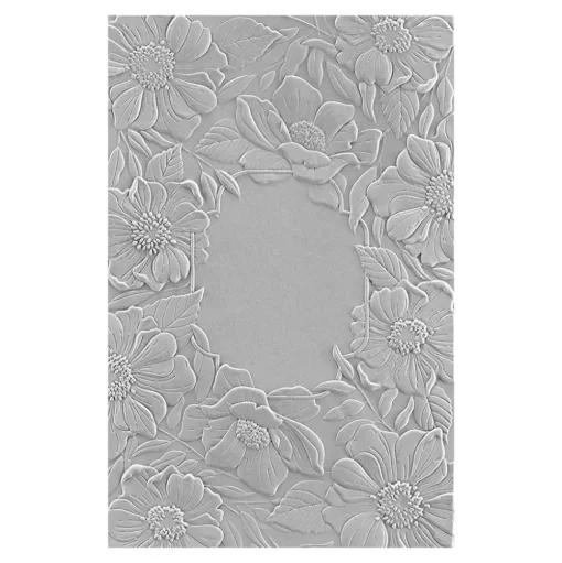 Carpeta de embossing 3D Four Petal Floral Spellbinders