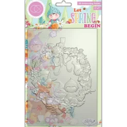 Carpeta de Embossing 3D Let Spring Begin Craft Consortium