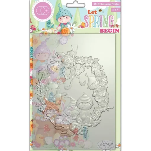 Carpeta de Embossing 3D Let Spring Begin Craft Consortium