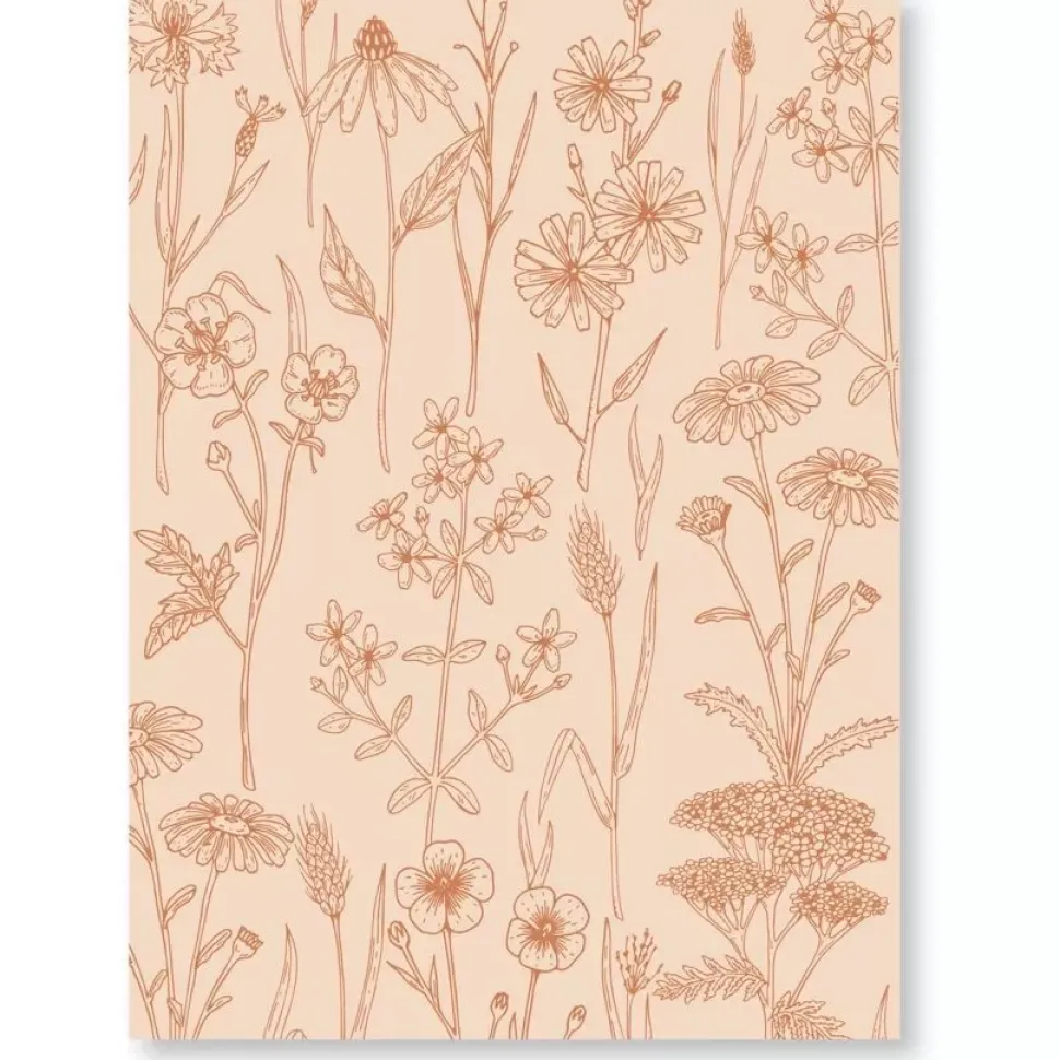 Carpeta de embossing Flores del Campo Carnet Nature Florilèges Design