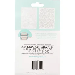 Carpeta de Embossing Floral Revolution We R