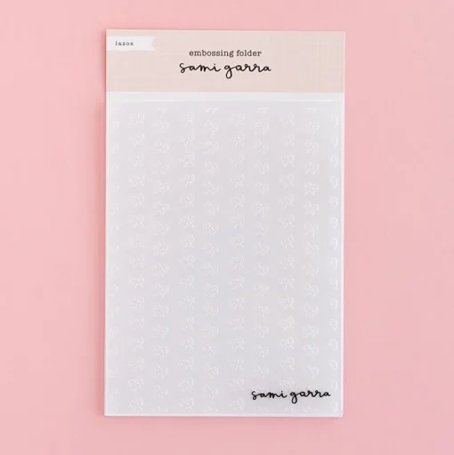 Carpeta de embossing Lazos Mary Sami Garra