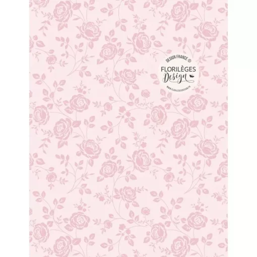 Carpeta de embossing Rosas La Vie en Rose Florilèges Design