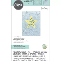 Carpeta de Texturas + Troquel Celestial para Sizzix - 665109