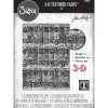 Carpeta de texturas 3D Typewriter Sizzix