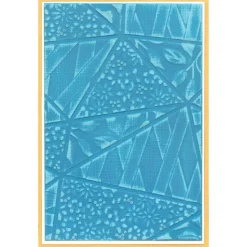 Carpeta de texturas Fragmented Floral Sizzix