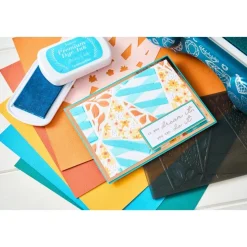 Carpeta de texturas Fragmented Floral Sizzix