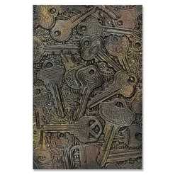 Carpeta de texturas Keys Sizzix 666279