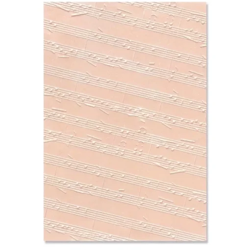 Carpeta de texturas Musical Notes Sizzix 666212