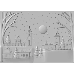 Carpeta de Texturas Winter Village Sizzix 666308