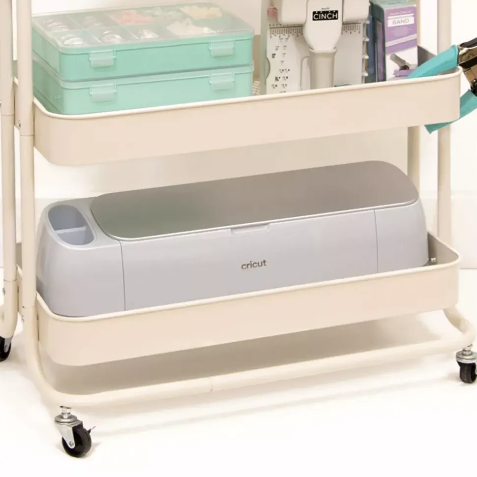 Carrito Amazon con 3 bandejas Blanco Craftelier 60cm