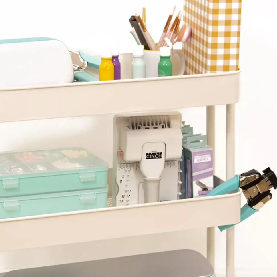 Carrito Amazon con 3 bandejas Blanco Craftelier 60cm