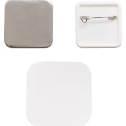 Chapas Cuadradas para Button Press We R Memory Keepers 31mm