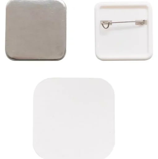 Chapas Cuadradas para Button Press We R Memory Keepers 31mm
