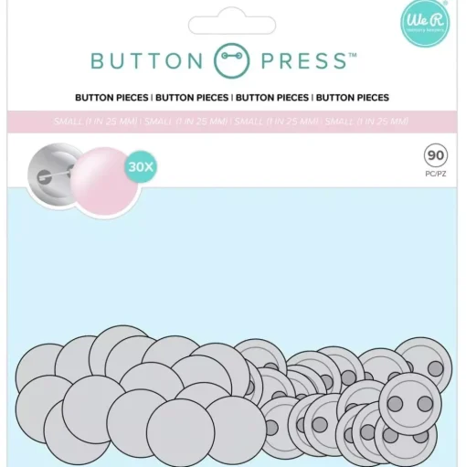 Chapas para Button Press We R Memory Keepers 25mm
