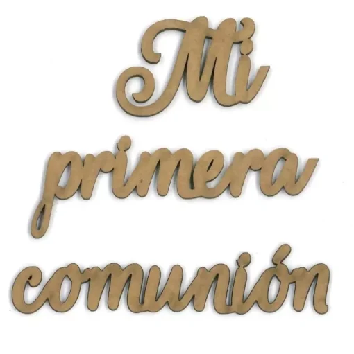 Chipboard Mi primera comunión - Dayka
