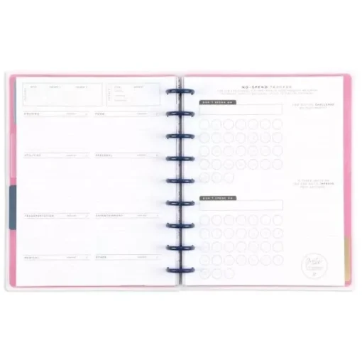 Classic Diario Budget Layout Bold Simplicity Happy Planner 2024
