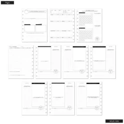 Classic Diario Budget Layout Bold Simplicity Happy Planner 2024