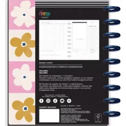 Classic Diario Budget Layout Bold Simplicity Happy Planner 2024