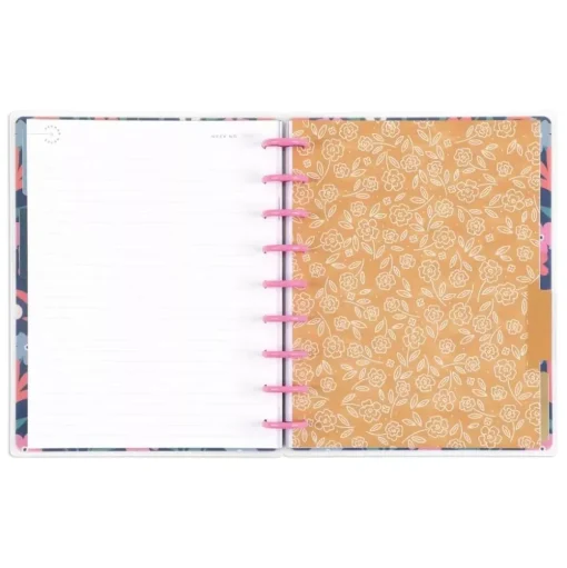 Classic Diario Guiado Faith Bold Blossoms Happy Planner 2024