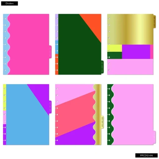 Classic Happy Planner Block Brights 2025