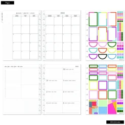 Classic Happy Planner Block Brights 2025