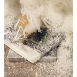 Copos de Nieve Iridiscente Rayher 100g