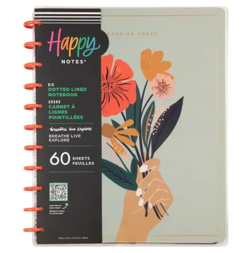Cuaderno Big Breathe Live Explore Happy Planner