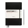 Cuaderno Composition negro liso tapa dura Leuchtturm1917 B5