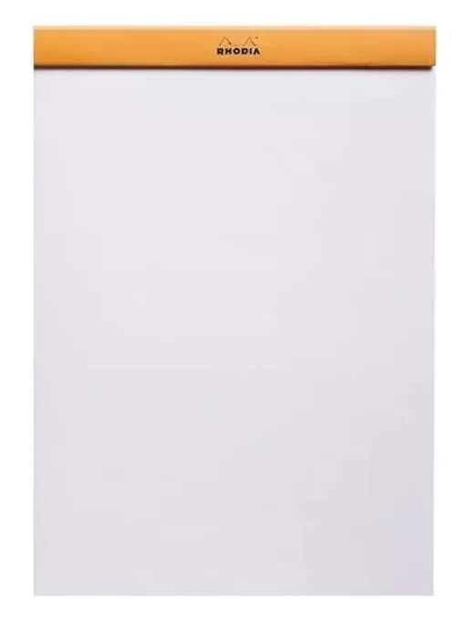 Cuaderno liso Naranja Rhodia A4