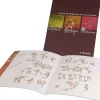 Cuaderno para practicar Caligrafía redonda, Gótica e ilustraciones Brause