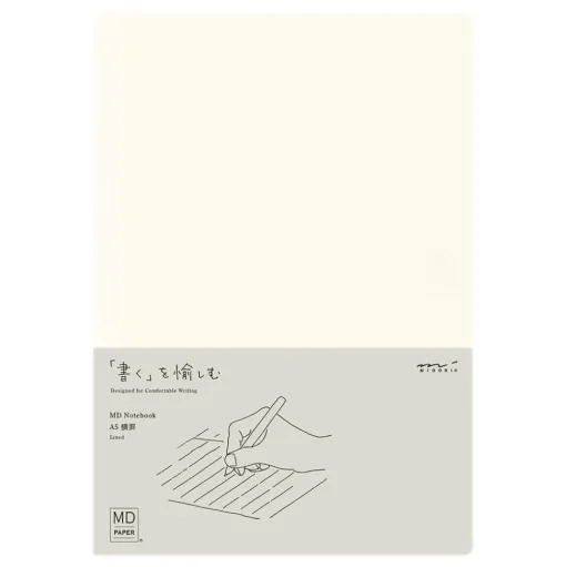Cuaderno rayado Midori MD Paper A5