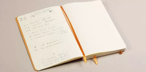 Cuaderno Rhodia para Bullet Journal Plata
