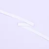 Cuerda elástica plana Blanca Craftelier 5mm