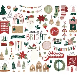 Die-Cuts Boho Christmas Simple Stories