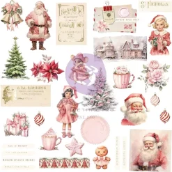 Die-cuts Collection Ephemera Icons 25 & Peppermint Prima Marketing