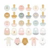 Die-Cuts de Chipboard Ilustraciones Baby M Lora Bailora