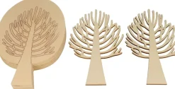 Die-cuts de madera Árboles Promenade en Forêt Artemio