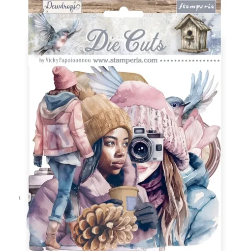 Die-cuts Dewdrops Stamperia