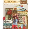 Die-Cuts Ephemera Elements and Poppies Sunflower Art Stamperia