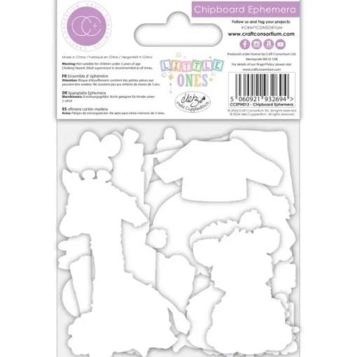 Die-Cuts Ephemera Little Ones Craft Consortium