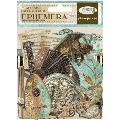 Die-cuts Ephemera Music Stamperia