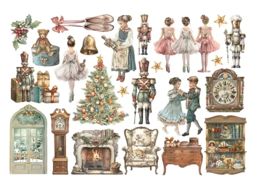 Die-cuts Ephemera The Nutcracker Stamperia