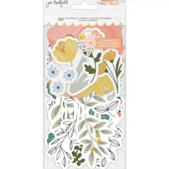 Die-Cuts Floral Peaceful Heart Jen Hadfield