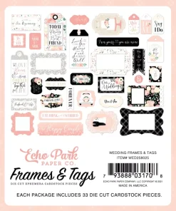Die-Cuts Frames & Tags Wedding Echo Park