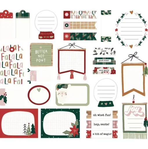 Die-Cuts Journal Boho Christmas Simple Stories