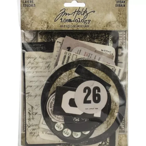 Die-cuts Layers Urban Idea-Ology Tim Holtz