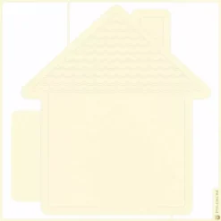 Die-Cuts Light Chipboard Album Base Home P13 15x15cm