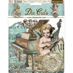 Die-cuts Music Stamperia