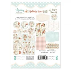 Die-Cuts Paper Elements Lullaby Lane Mintay